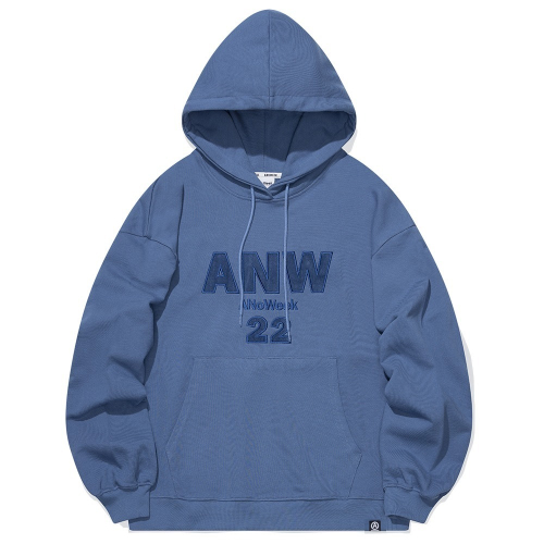 ANW LOGO APPLIQUE HOODIE