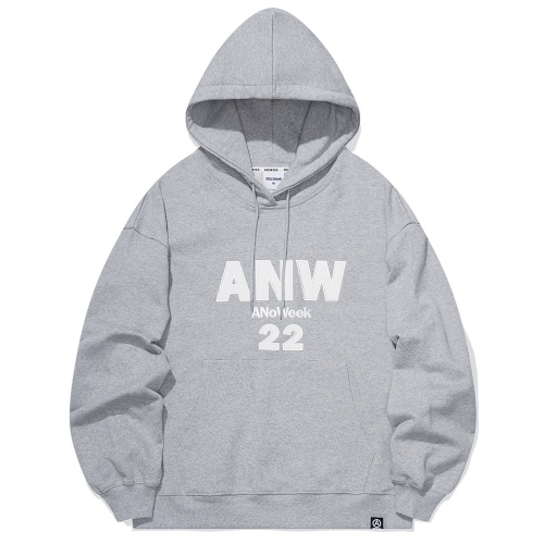 ANW LOGO APPLIQUE HOODIE