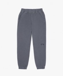 SMALL LOGO PIGMENT DYED JOGGER-CHARCOAL