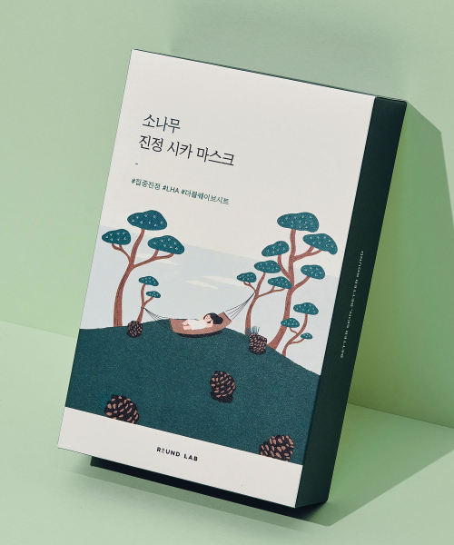 소나무 진정 시카 마스크 10매