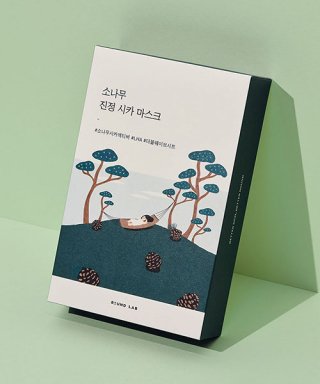라운드랩(ROUNDLAB) [5천원 페이백] 소나무 진정 시카 마스크 (10매)