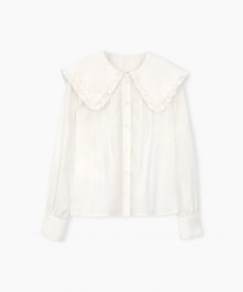 FRILL BLOUSE / IVORY