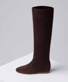 Flow long boots(Suede brown)_OK3BW22504SDB
