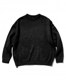 WOOL SOFT MOHAIR OVERSIZED KNIT MFTNT003-BK