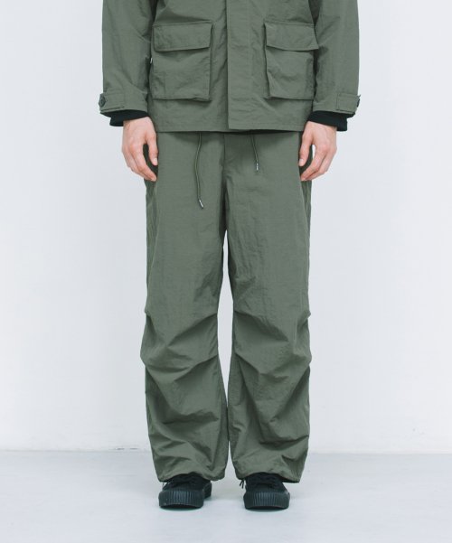 NYLON SEWING PANTS / 2 COLOR