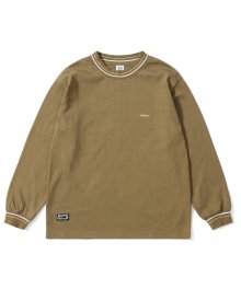 SN-Stripe L/S Khaki