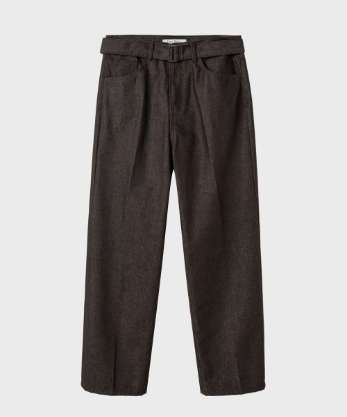 Свободные прямые джинсы BROWN