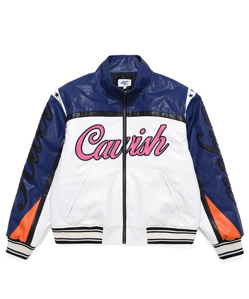MUSINSA | CAVISH RACING JACKET BLUE(CV2CFUB934C)