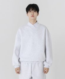 Two-Ply Sweatshirt Grey