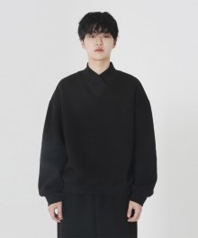 Two-Ply Sweatshirt Black