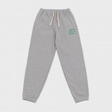 College Logo Heavyweight Sweatpant (Grey)