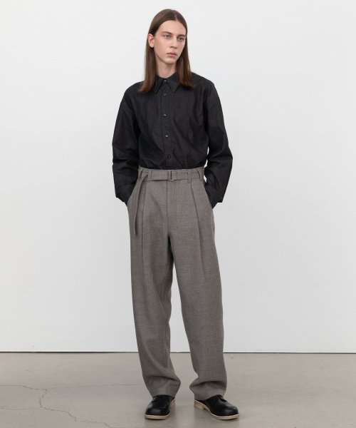 Lemaire two hot sale pleated pants