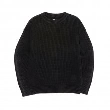 STONEWASHED PULLOVER SWEATER CHARCOAL_FN4KT02U