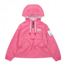 Lining Color Point Hoody Anorak_Pink