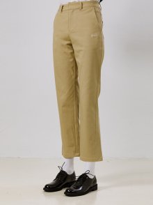 Cotton Golf Pants_Khaki Beige