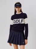 Golf Knit_Navy
