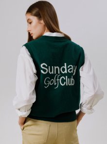 Sunday Golf Club Vest_Green