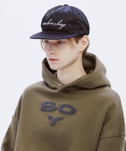 머신보이머신(MACHINE BOY MACHINE) SIGNATURE NYLON CAP - BLACK - 22,000 | 무신사 스토어