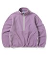 Fleece Half Zip Pullover Lavender