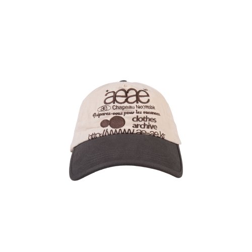 Web Logo 5pannel Cap [Charcoal/Moca]