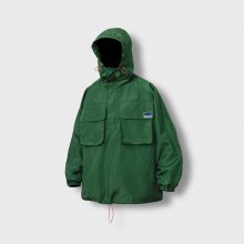 Double Pocket Mountain Anorak - Green