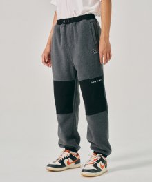 ANGEL FLEECE PANTS CHARCOAL