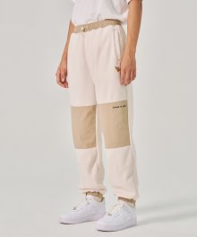 ANGEL FLEECE PANTS IVORY