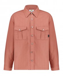 TWO POCKET COTTON SHIRTS INDI PINK