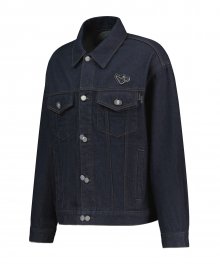 ANGEL DENIM TRUCKER JACKET DARK BLUE