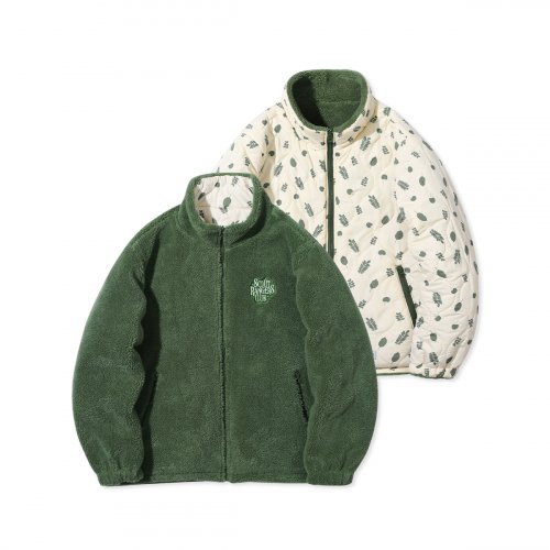 MUSINSA公式 | FCMM [FCMM X MAINBOOTH] Rangers Reversible Fleece Jumper - Khaki