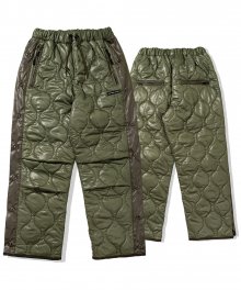 Quilted Pants (Khaki)