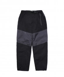 YALE X ROOTFINDER MIXED TRACK PANTS BLACK