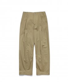YALE X ROOTFINDER CURVED SEAM CHINO PANTS BEIGE