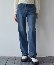 CLASSIC DENIM PANTS_DEEP BLUE