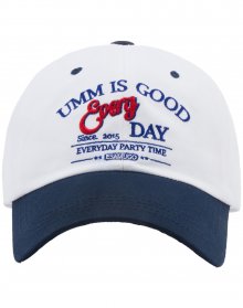 EMM IS GOOD BALL CAP WHITE/NAVY