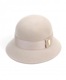 Ivory Line Wool Ivory Cloche Hat 클로슈햇