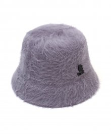 Rabbit Fur Gray Cloche Hat 클로슈햇