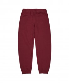 LIFE BASIC SWEAT PANTS_BURGUNDY