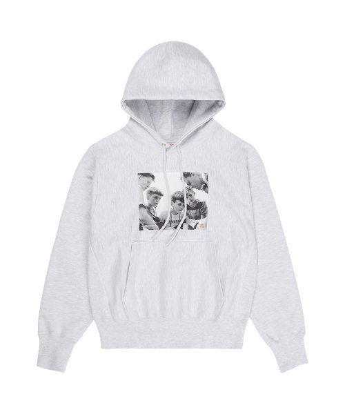 HEAVY WEIGHT CORNELL CAPA HOODIE_LIGHT MELANGE GRAY