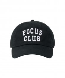 FOCUS CLUB BALL CAP_BLACK