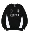 Sports Color Block Sweatshirt Black
