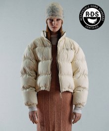 102 RDS Cropped Puffer Down Ivory