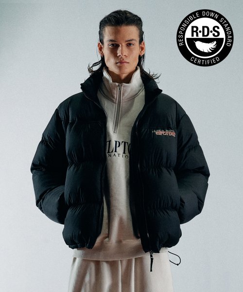 MUSINSA | SCULPTOR 101 RDS Middle Oversized Puffer Down Black