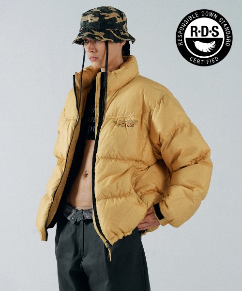 MUSINSA | SCULPTOR 101 RDS Middle Oversized Puffer Down Butter