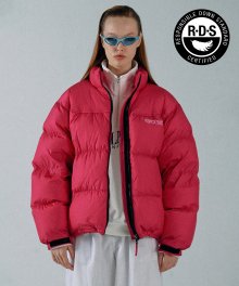 101 RDS Middle Oversized Puffer Down Hot Pink