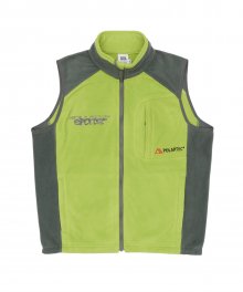 POLARTEC® Color Block Vest Green