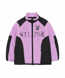 Racing Sherpa Jacket Pink/Black