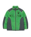 Racing Sherpa Jacket Acid Green/Charcoal