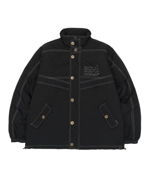 스컬프터(SCULPTOR) Contrast Stitch Work Jacket Black - 142,400 