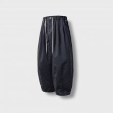 Double String Balloon Pants - Grey